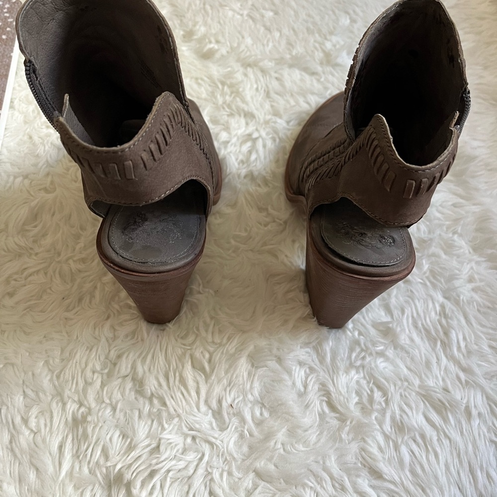 Vince Camuto Karinta Block Heel Booties, Dark Gray - image 4